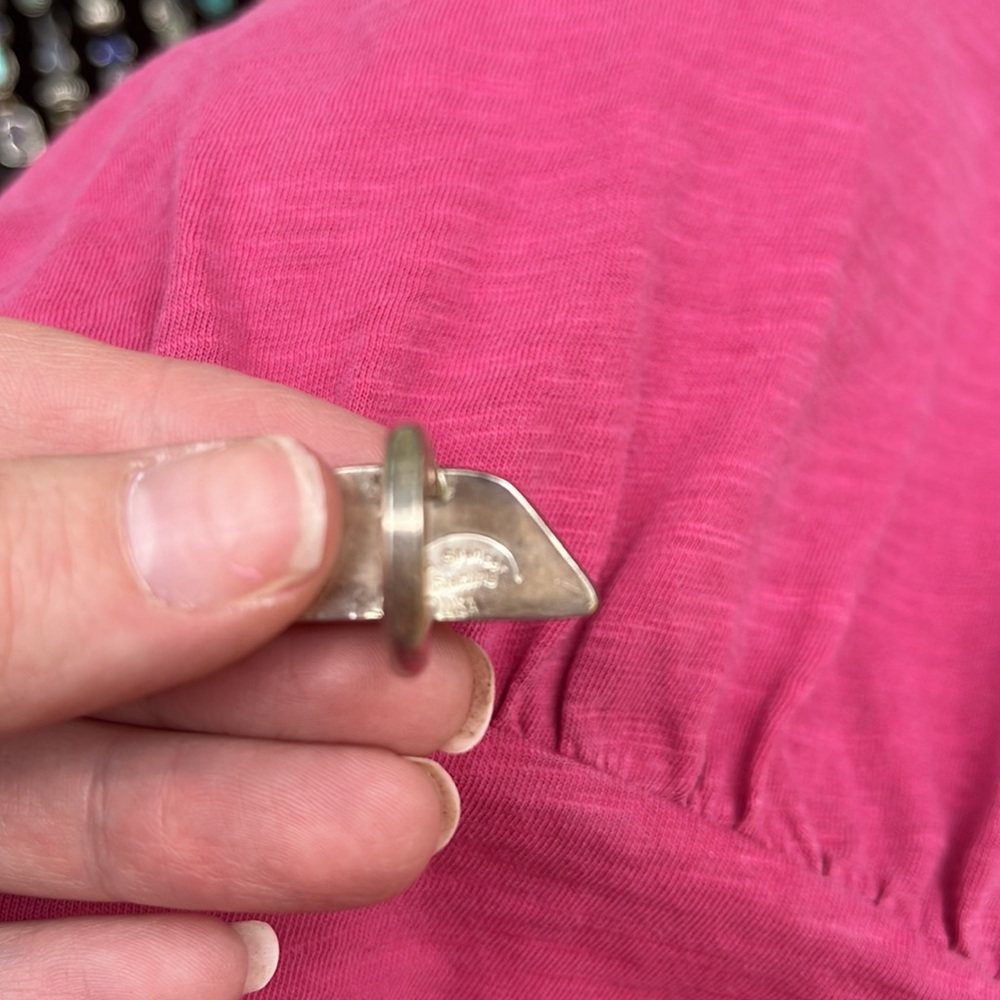 Tons of Sterling Silver and Precious Stobes/Gems Artisan Designer Rings - Picture 7 of 7